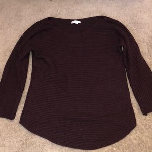 Maroon sweater